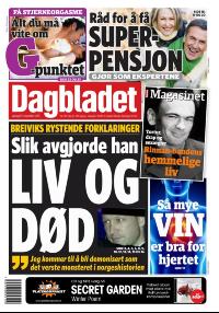 Faksimile: Dagbladet