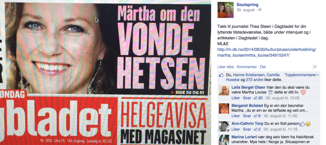 Skjermdump: Soulspring / Facebook